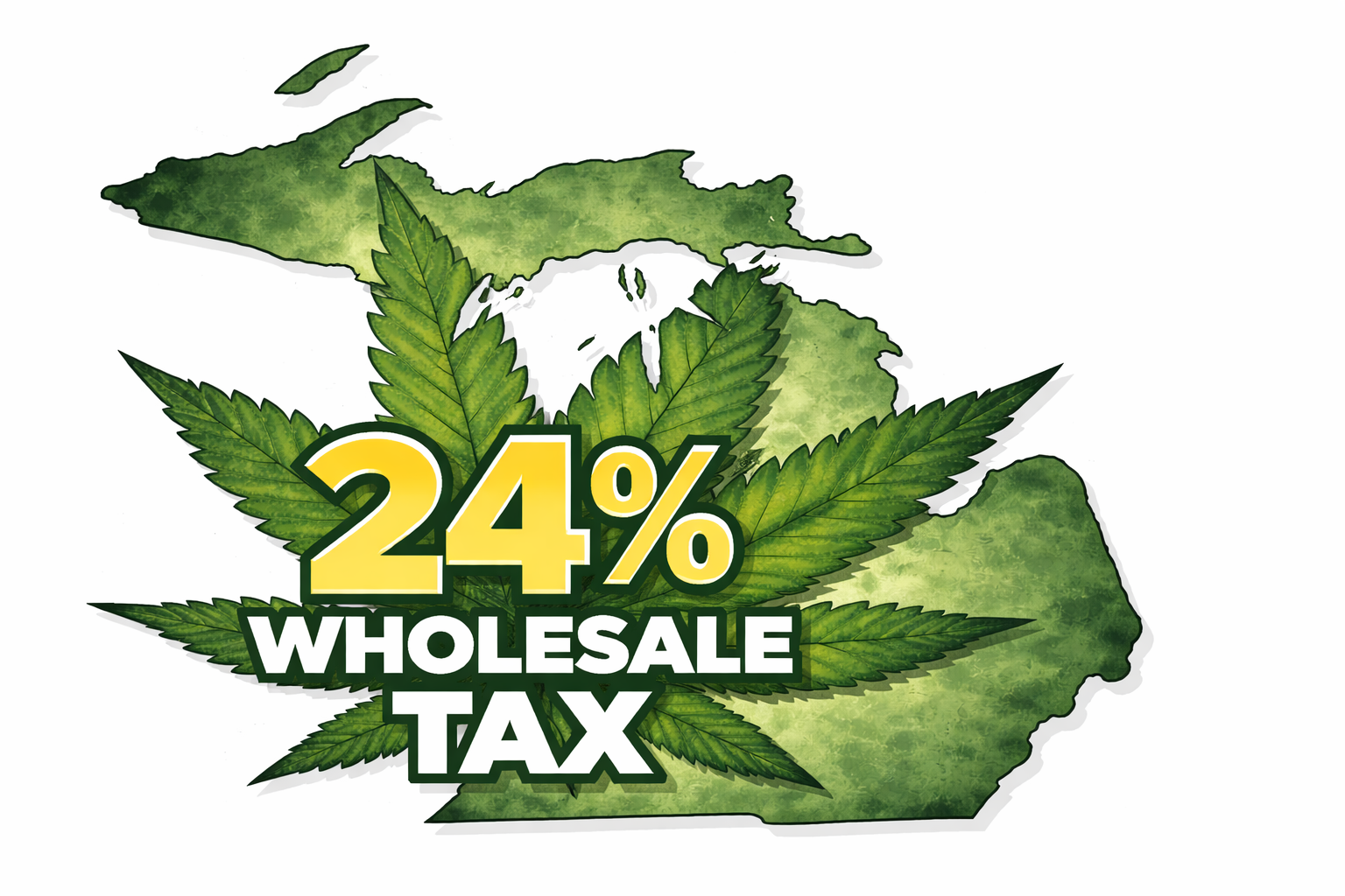 Michigan cannabis tax illustration